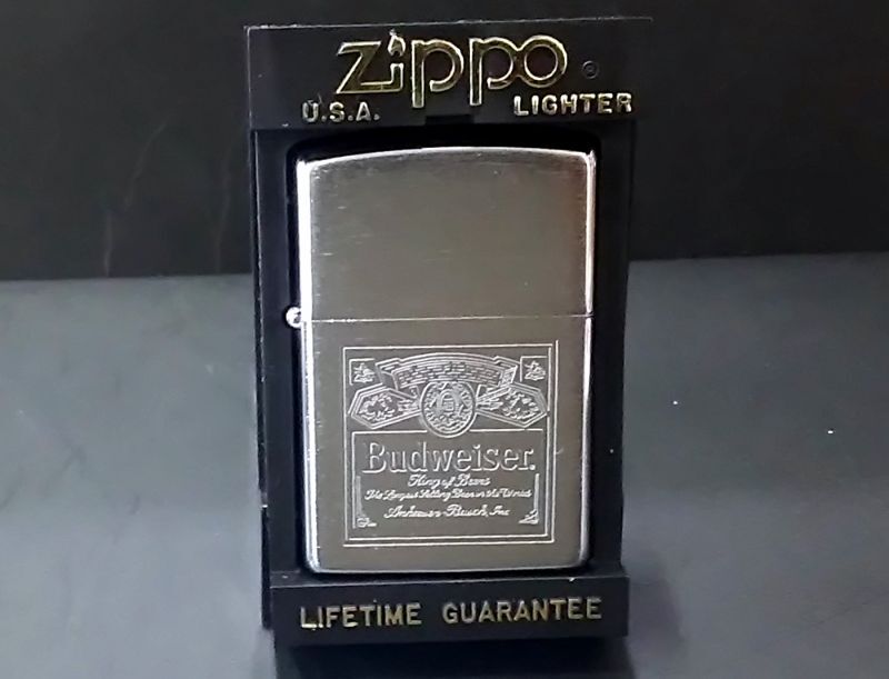 画像: zippo Budweiser 1991年製造 新品未使用
