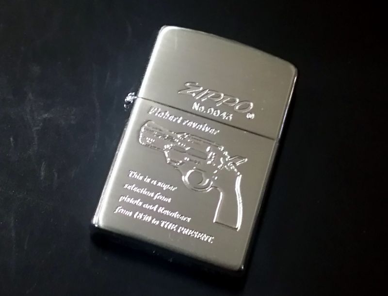 zippo Flobert revolver 携帯灰皿付き限定 No.0043 2003年製造