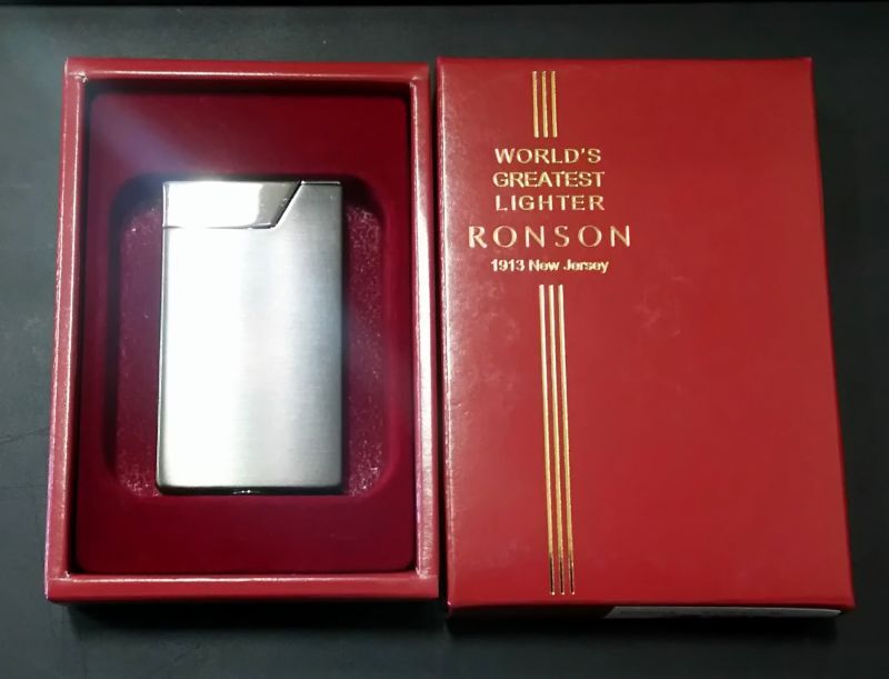 画像: RONSON(ロンソン) ライター ワーク26 ガンメタル R26-0015 新品未使用