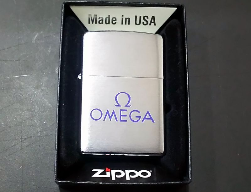 画像: zippo Ω OMEGA 2005年製造 新品未使用