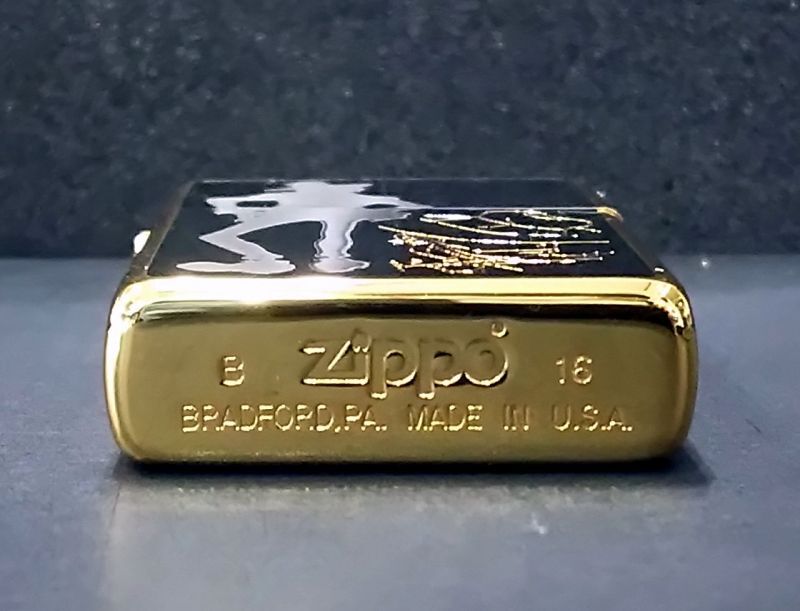 画像: zippo ルパン三世 トリプルシルエット 次元 両面 2016年製造 新品未使用