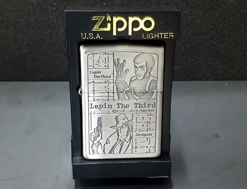 画像: zippo ルパン三世 ルパン&銭形 限定品 No.1633 2000年製造 新品未使用