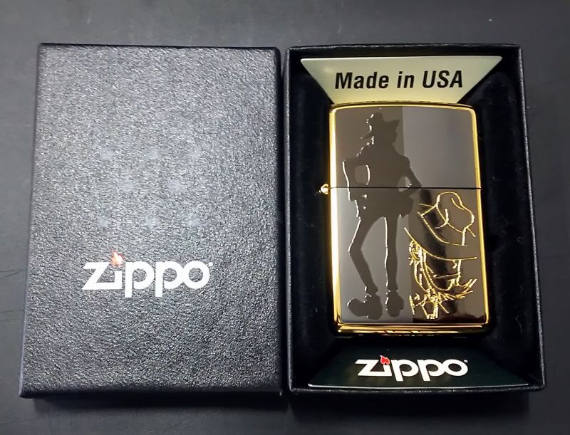 画像: zippo ルパン三世 トリプルシルエット 次元 両面 2016年製造 新品未使用