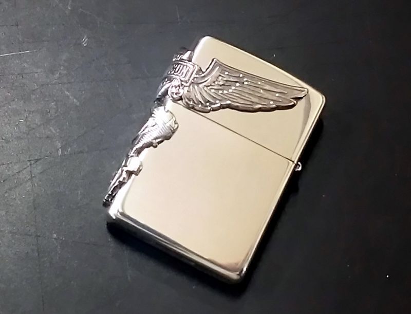 画像: zippo HARLEY-DAVIDSON 純銀 2020年製造 新品未使用