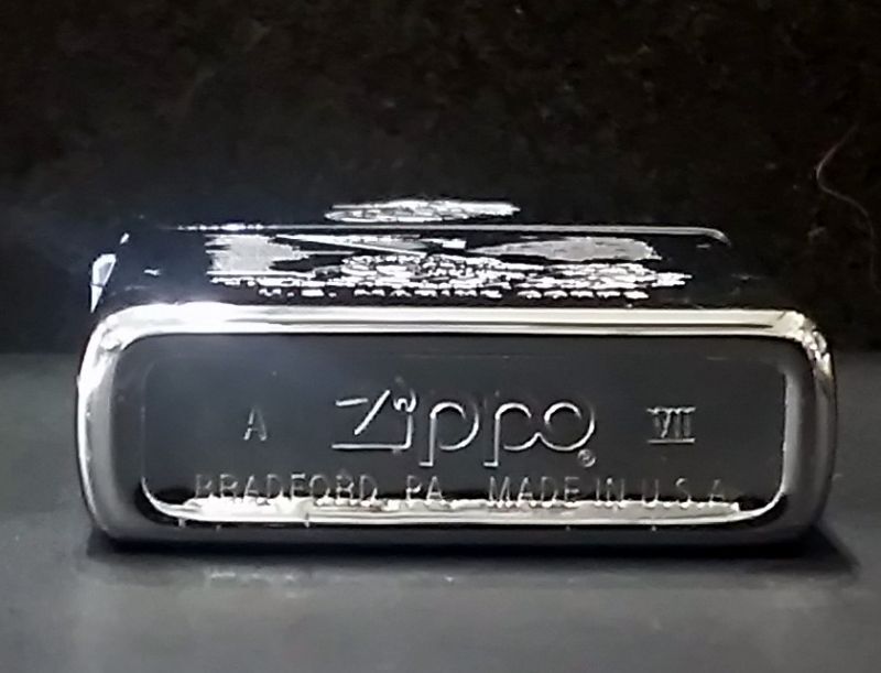 画像: zippo アメリカ 海兵隊 キズ有り 1991年製造 新品未使用