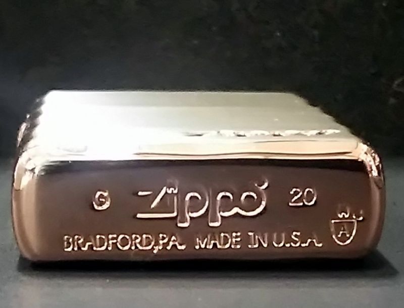 画像: zippo ARMOR シンプルロゴ SPG 両面加工 2020年製造 新品未使用