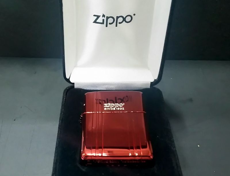 画像: zippo シリアルNo.入り 両面加工 162ZR-RDM No.260 2019年製造 新品未使用