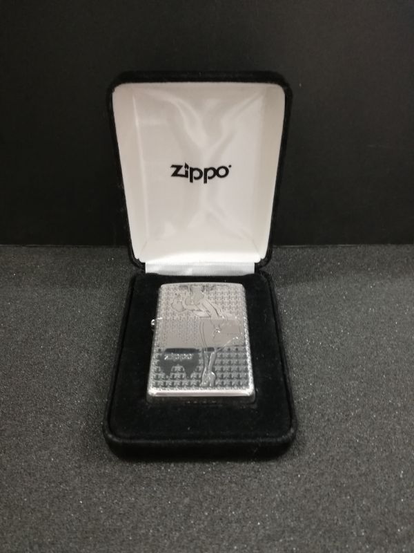 画像: zippo WINDY スターリングシルバー 純銀 4面 2020年製造 新品未使用