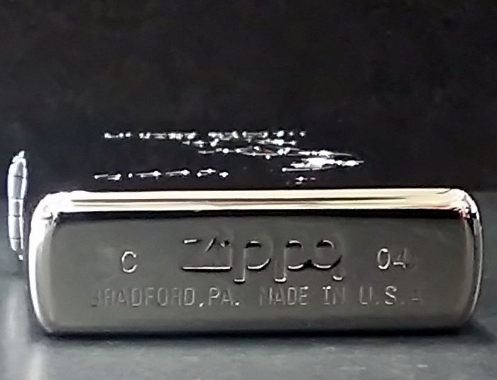 画像: zippo WINDY シルバープレート 限定品 0058/1000 2004年製造 新品未使用