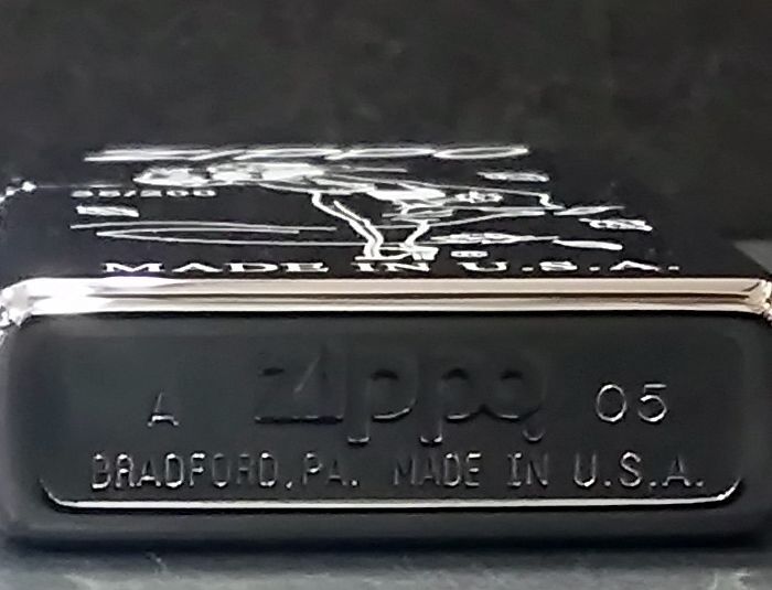 画像: zippo WINDY 限定品 35/200 2005年製造 新品未使用