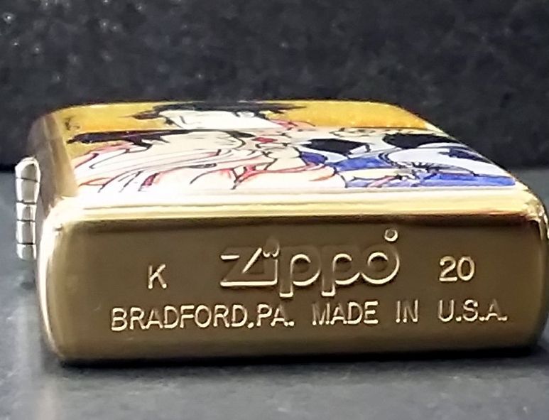 画像: zippo WINDY 和柄 2020年製造 新品未使用