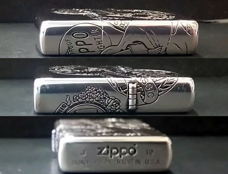 画像: zippo WINDY 4面 2019年製造 新品未使用