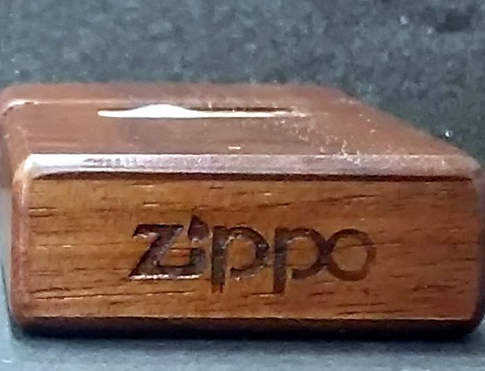 画像: zippo ヴィンテージ 木巻き 1982年製造 新品未使用