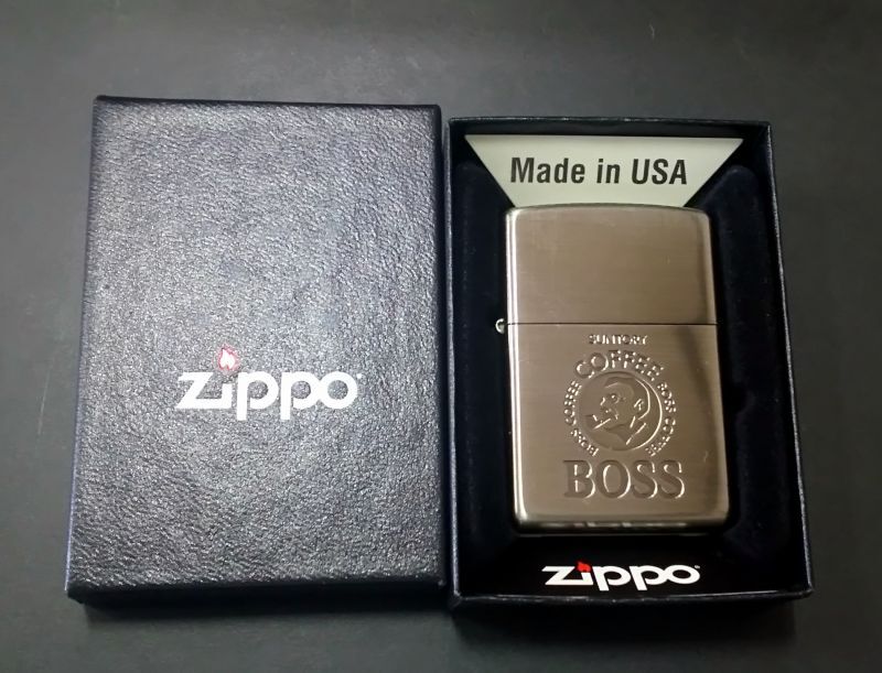 画像: zippo ボス 2003年製造 新品未使用