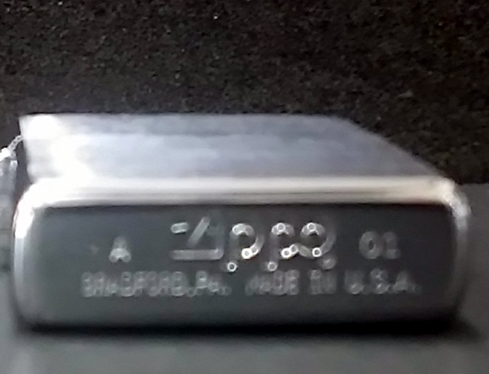 画像: zippo 2001年製造 新品未使用