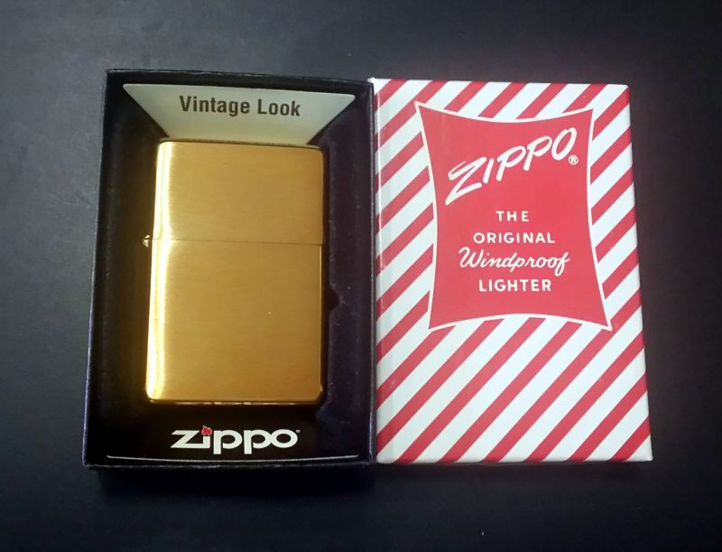 画像: zippo Vintage Look 2001年製造 新品未使用