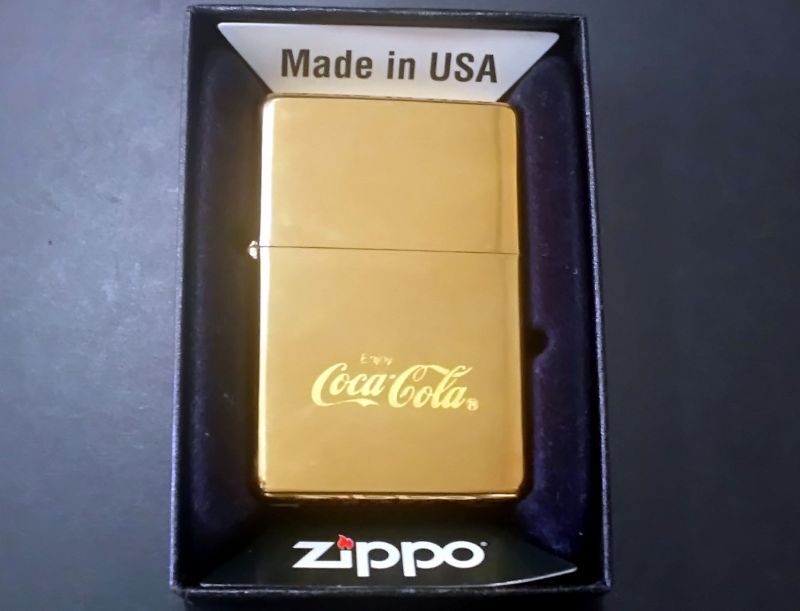 画像: zippo コカコーラ 1999年製造 新品未使用