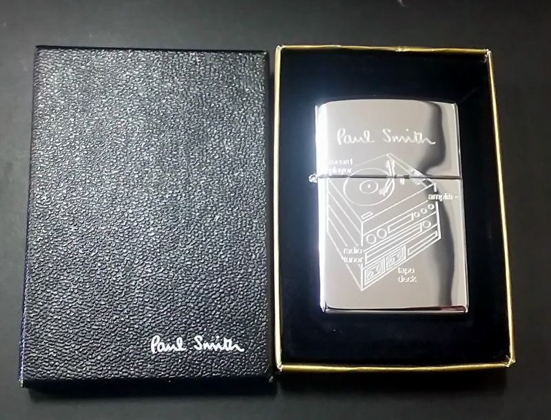 画像: zippo ポールスミス レコード 1999年製造 新品未使用