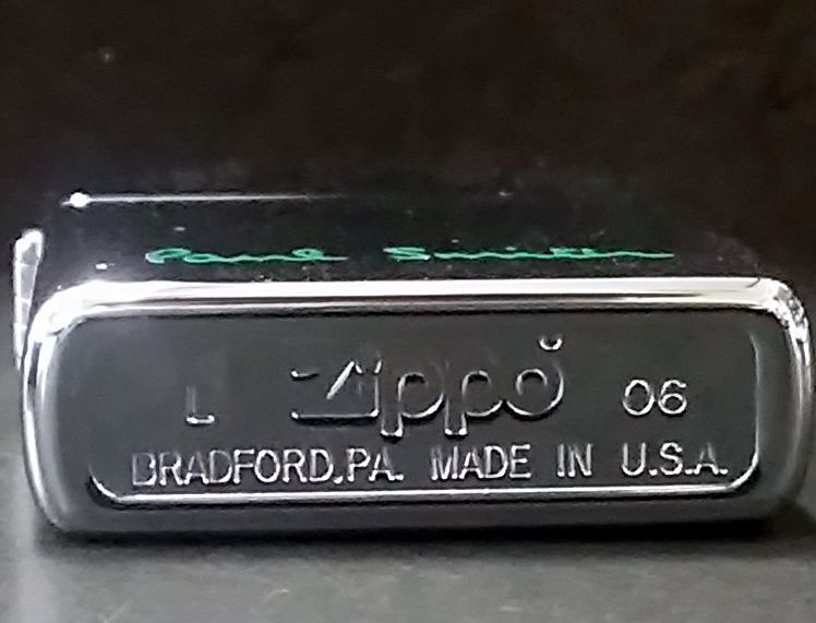 画像: zippo ポールスミス 2006年製造 新品未使用