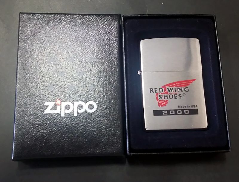 画像: zippo レッドウィング 2000 1999年製造 新品未使用