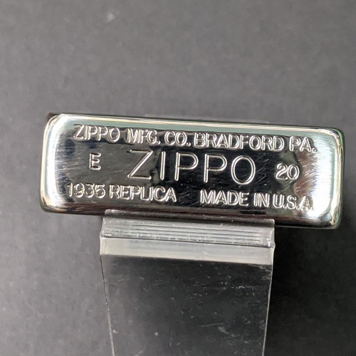 画像: zippo 2020年GUARANTEE柄1935新品未使用 [Z-r-204］