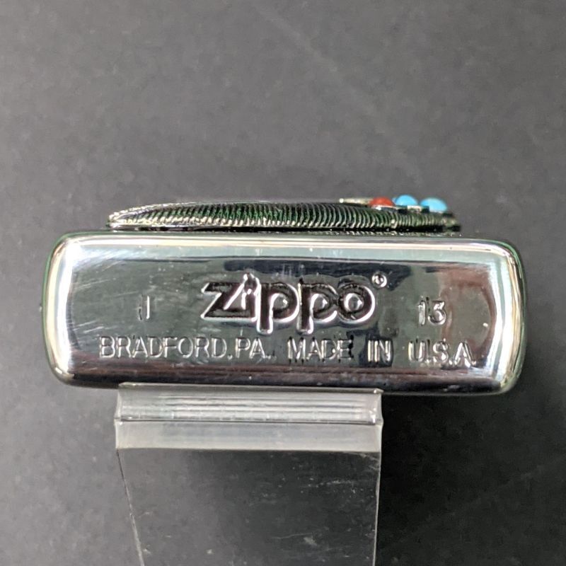 画像: zippo 2013年Ｔers of joyターコイズ入新品未使用 [Z-r-208］