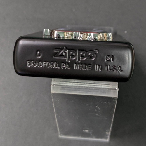 画像: zippo 2021年製造スタジオ ジブリ 魔女の宅急便 ジジ メタル マットブラック新品未使用 [Z-r-240］