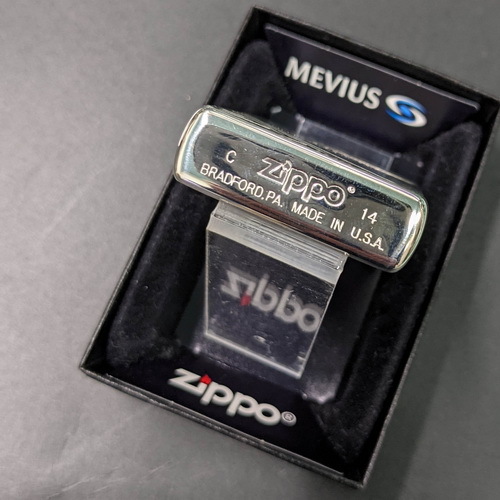 画像: zippo 2014年製造MEVIUS 新品未使用 [Z-r-233］