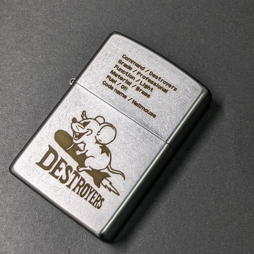 画像1: zippo 2020年製造DESTROYERS デストロイヤーズ 2OF-HELLMOUSE 新品未使用 [Z-r-232］