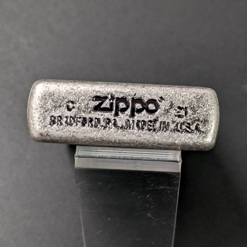画像: zippo 2021年製造象柄新品未使用 [Z-r-219］
