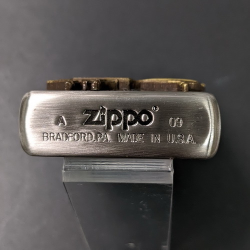 画像: zippo2009年新品未使用JAZZ [Z-r-255］