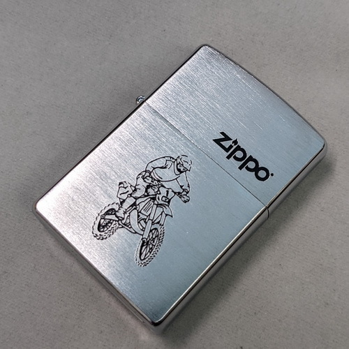 画像1: zippo2005モトクロス未使用