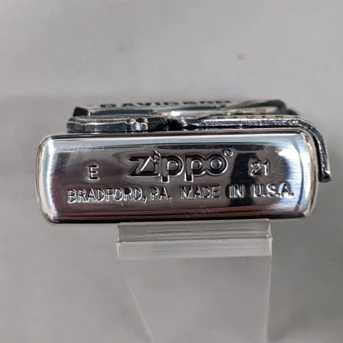 画像: zippo2021HARLET-DAVIDSON両面加工未使用