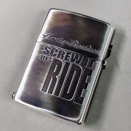 画像: zippo2021HARLET-DAVIDSON両面加工未使用