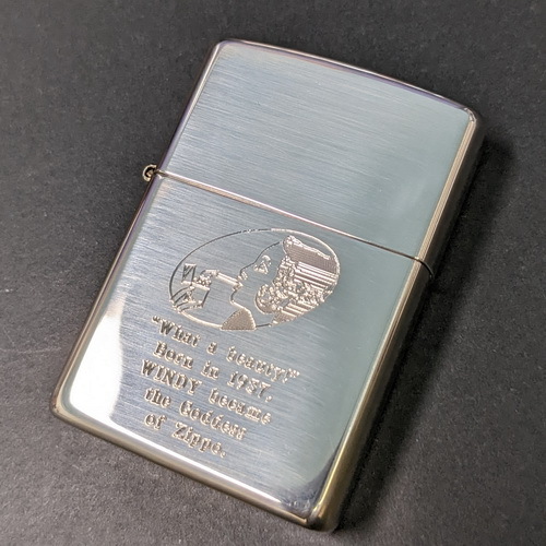 画像: zippo2000年スタ－リングシルバー・ウインディガール新品未使用 