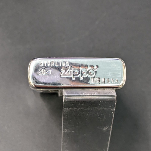 画像: zippo2021年両面手彫りスタリーングシルバー新品未使用 