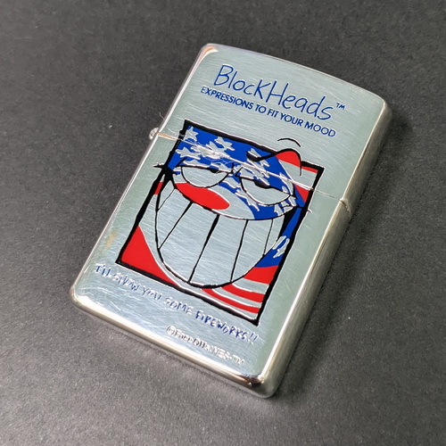 画像1: zippo1996年Block　Heads新品未使用 