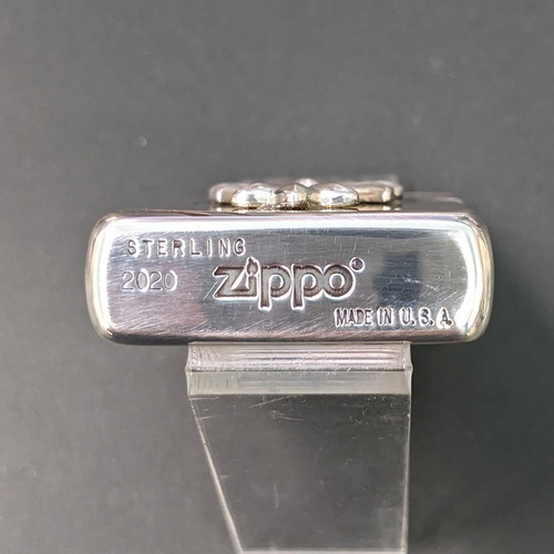 画像: zippo2020年スターリングシルバー・クロス新品未使用 