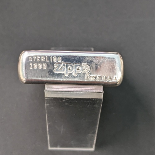 画像: zippo1999年スターリングシルバー新品未使用 [Z-r-416]