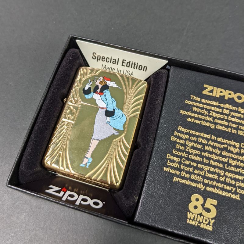 画像: zippo85年ウィンデイシリアル番号あり・12500個