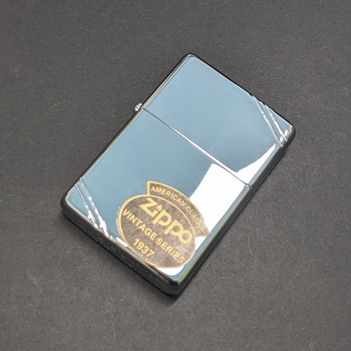 画像1: zippo1989年フラットップ・ミラー新品未使用 