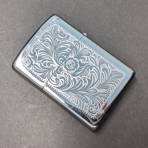 画像: zippo1989年両面唐草・音良・新品未使用 