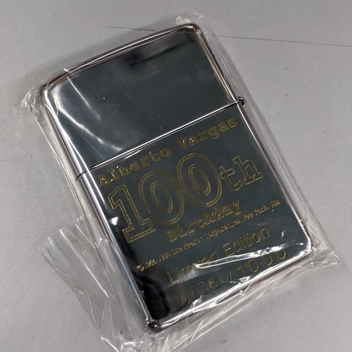 画像: zippo1996年Alberto Vargas 100th新品未使用