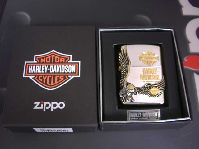 画像: zippo HARLEY-DAVIDSON  イーグルメタル　HDP-17