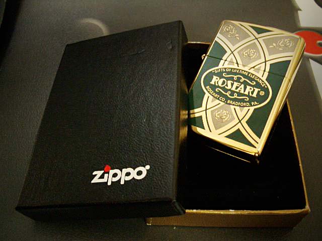 画像: zippo ROSEART 2006'SWAP MEET記念 100個限定 GOLD PLATE