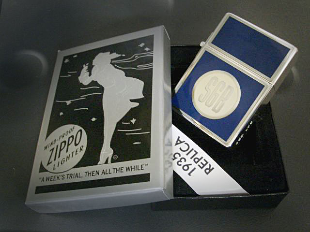 画像: zippo NO.1935S-スリーピッグスブルー 350個限定 シリアルナンバー入り