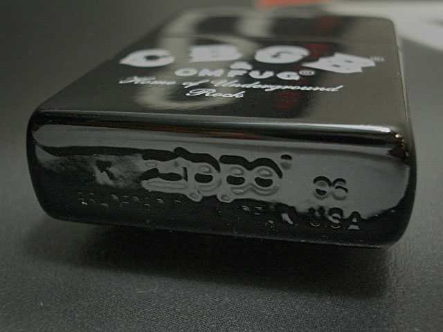 画像: zippo CBGB BKメッキ