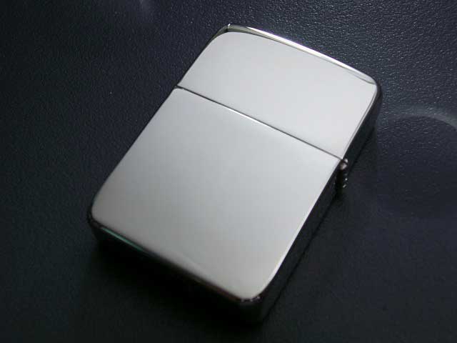 画像: zippo 41REPLICA ギャランティー プラチナメッキ