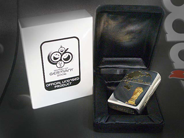 画像: zippo FIFA WORLD CUP 2006 ドイツ シリアルナンバー入り