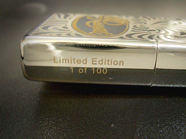 画像: zippo ROSEART 2006'SWAP MEET記念 100個限定 #250 両面レーザー加工